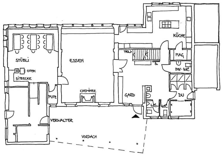 Grundriss Wille-Heim EG